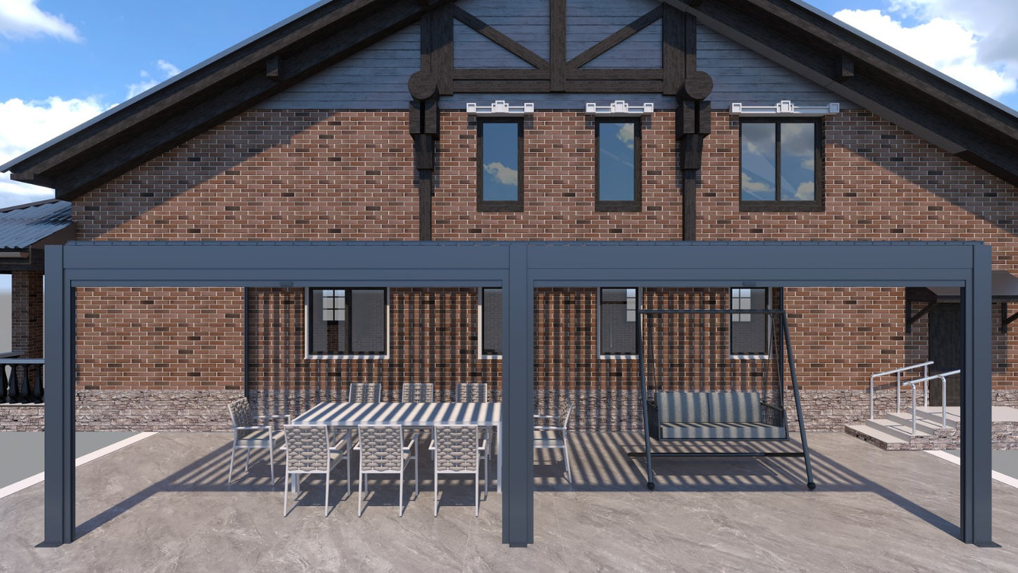 PergoTec Lite Aluminium Pergola Led Lights