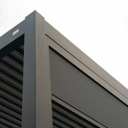 Pull Down Screen for 3m pergola Grey