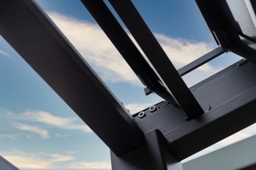 Nova Titan Aluminium Pergola - 3.6m x 3.6m Square New Model | Assembly Option