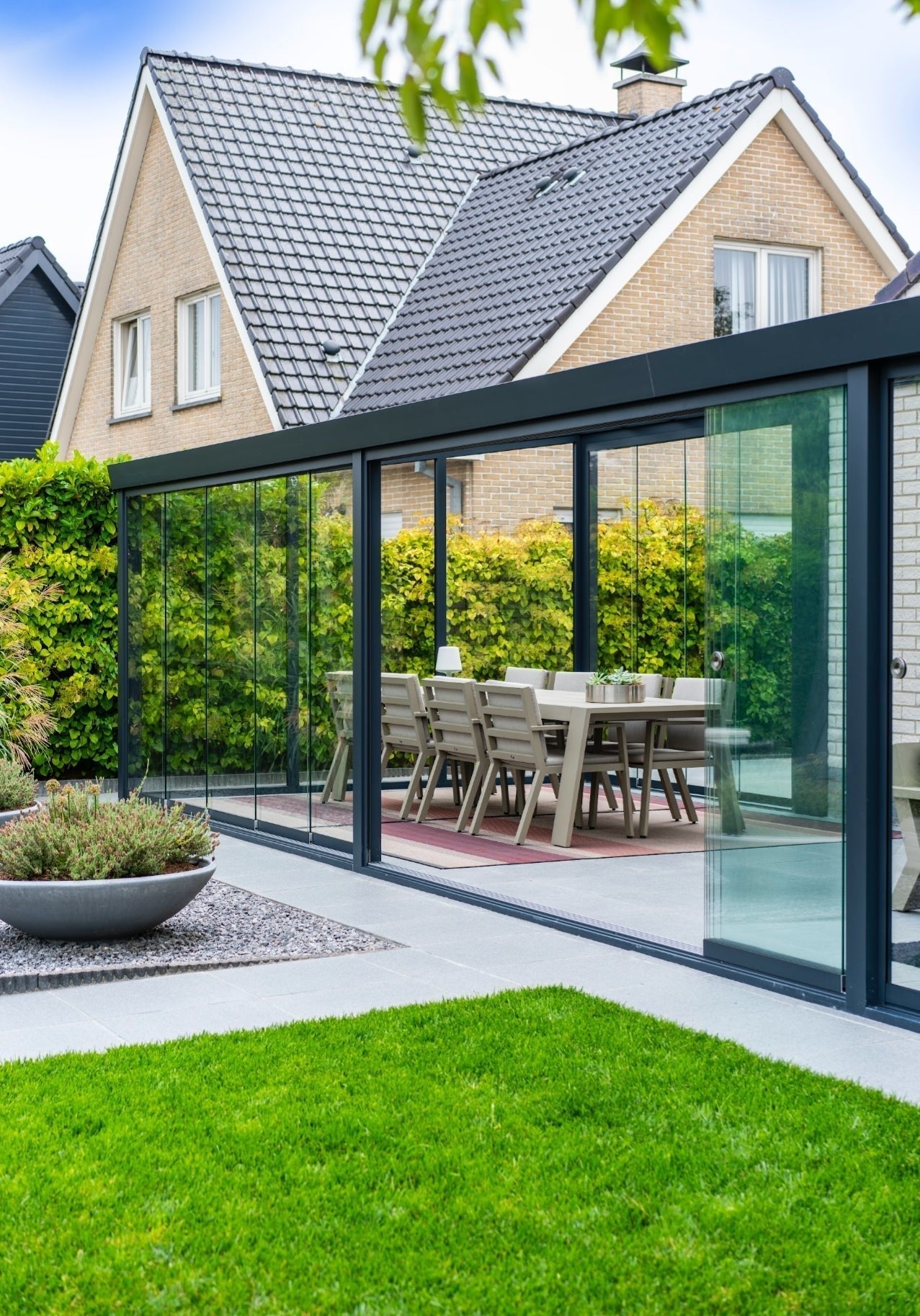 Skyline Aluminium Glass Room Conservatory Veranda