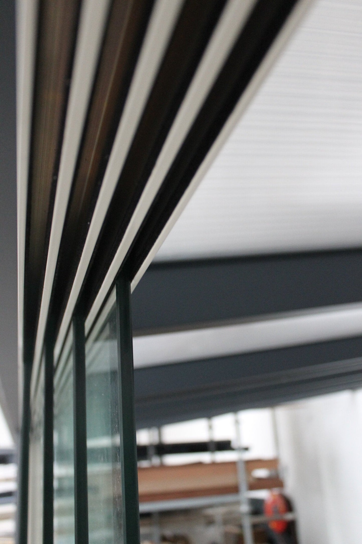 Nova Titan Aluminium Pergola 6m x 3.6m Rectangular optional Glass sliding Doors - Grey