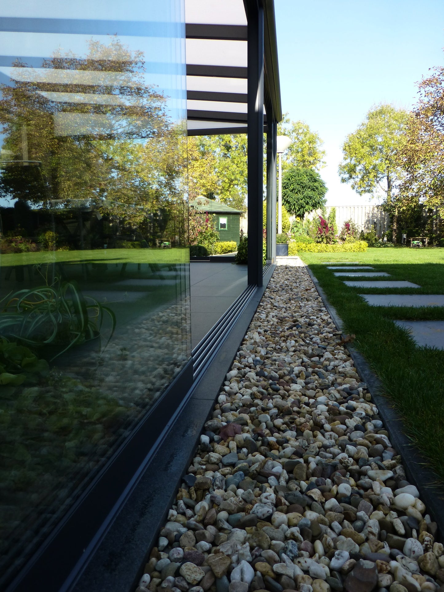 Skyline Aluminium Glass Room Pergola Veranda Extension