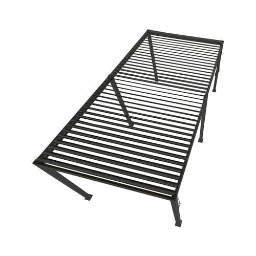 Nova Titan Aluminium Pergola 6m x 3.6m Rectangular optional Glass sliding Doors - Grey