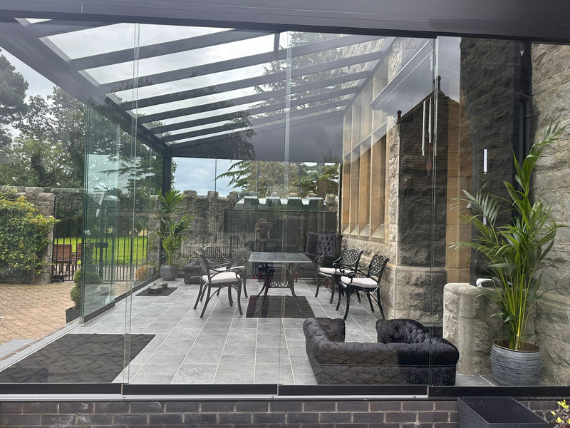 Load image into Gallery viewer, SkyView Pro Aluminium Glass Room Veranda Awning
