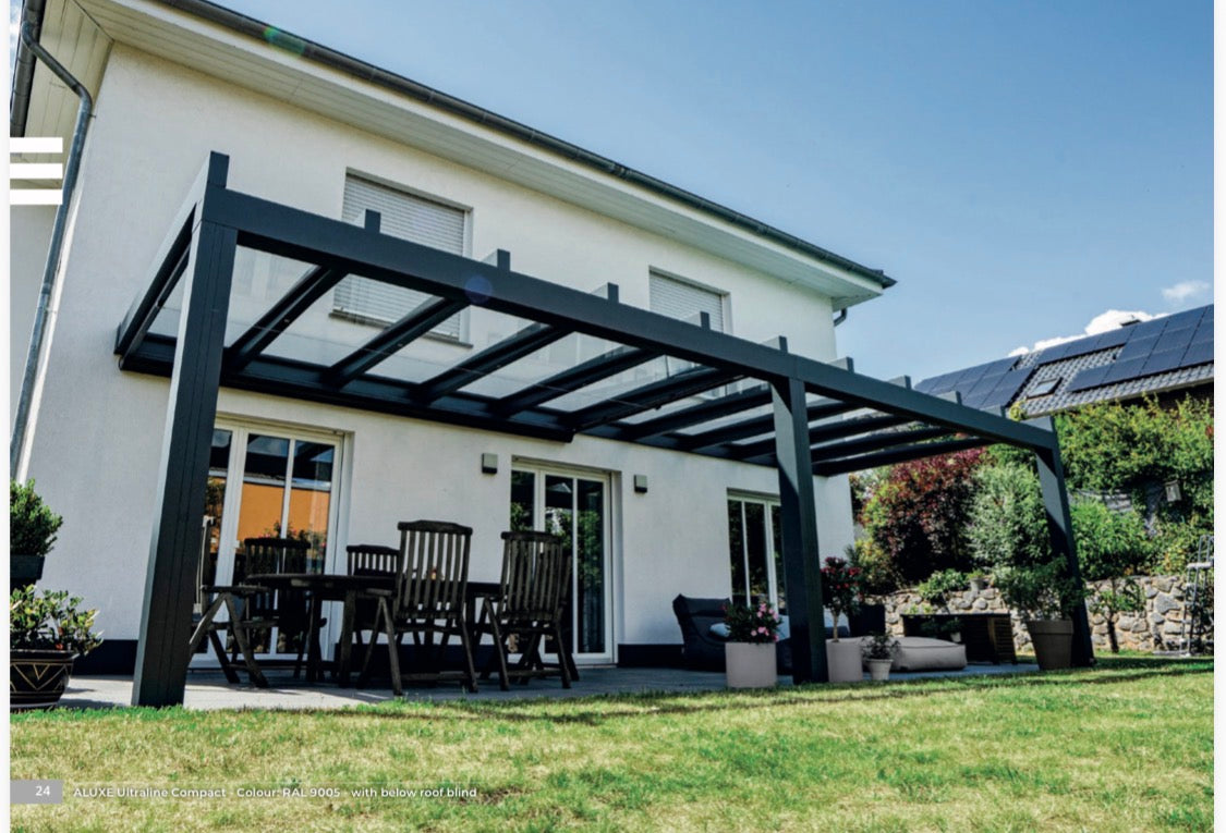 Skyview Cube Compact  Glass Sun Room Aluminium Veranda