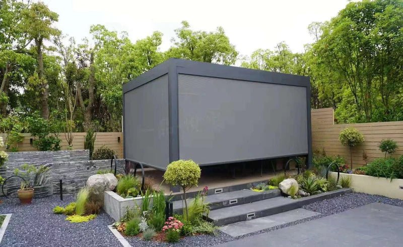 Nova Titan Aluminium Pergola 4x3m  Graphite Grey