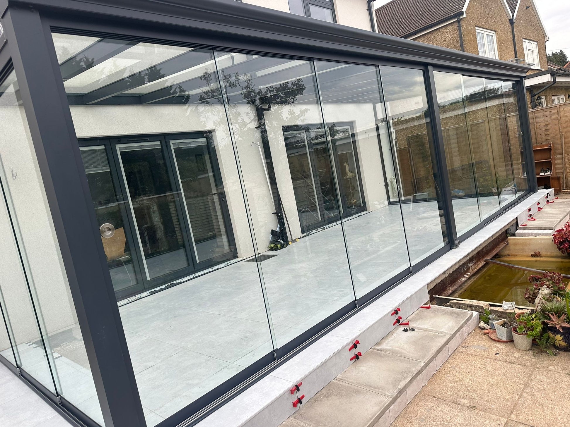 Glass veranda London 
