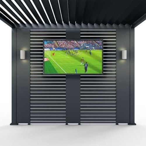 Nova Titan Aluminium Pergola Anthracite Grey