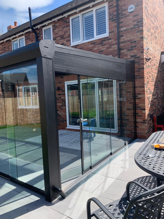 SkyView Pro Aluminium Glass Room Veranda Awning