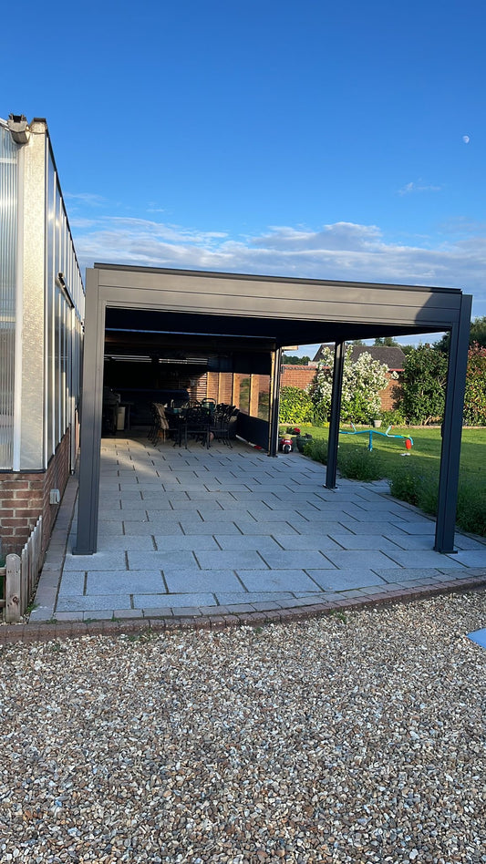 Nova Titan 5.3m x 3.6m Aluminium Pergola | Assembly Option