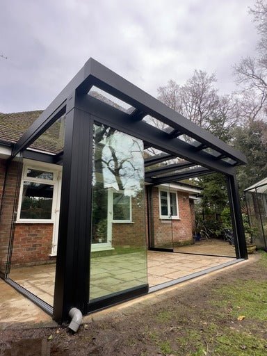 Load image into Gallery viewer, Skyview Cube Line Glass Sun Room Aluminium Veranda
