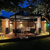 Blakesleys Aluminium Pergola 4x3m Free Standing - Grey - Assembly Available