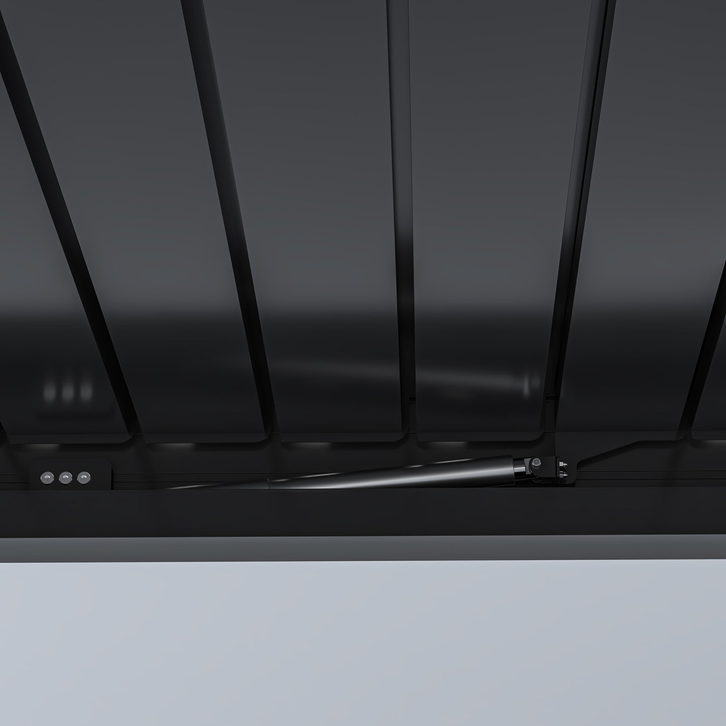 PergoTec Lite Motorised Roof Aluminium Pergola Led Lights