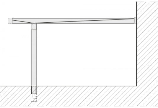 Skyview Cube Line Glass Sun Room Aluminium Veranda