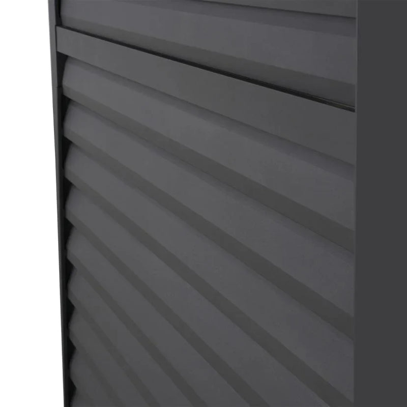 Load image into Gallery viewer, Titan 1.2m Aluminium Side Wall With Adjustable Louvres for 3.6 m Titan Pergola - Grey
