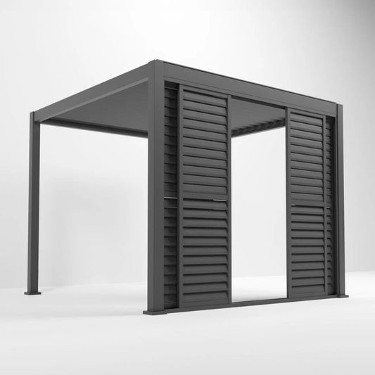 Titan Aluminium Sliding Doors for 3m Titan Pergola