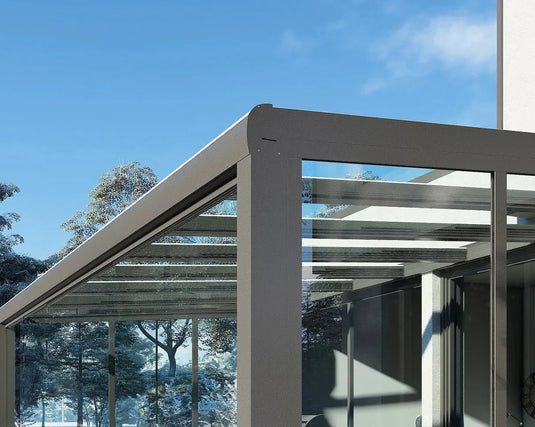 Aluminium veranda