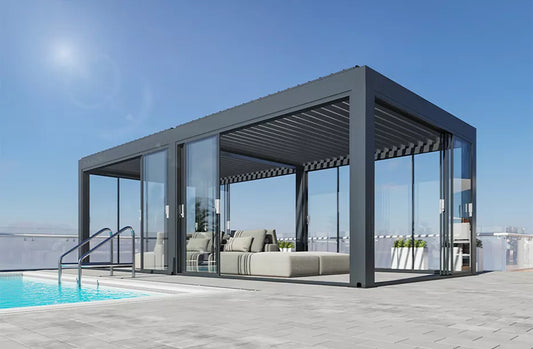 PergoTec Lite Aluminium Pergola Led Lights