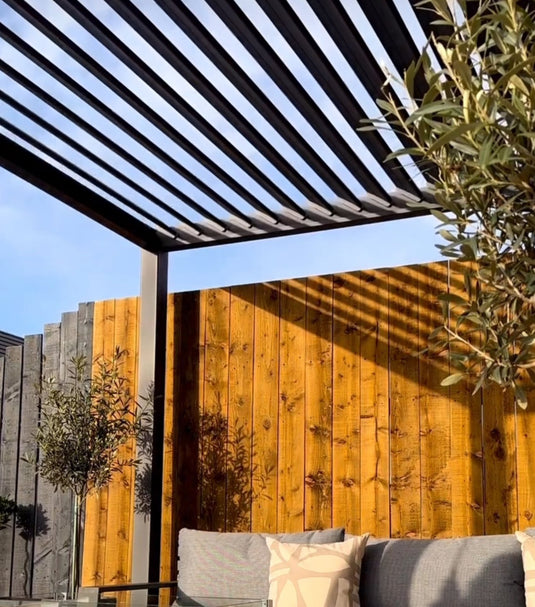 Titan 4m x 3.6m Aluminium Pergola | New Model | Assembly Option