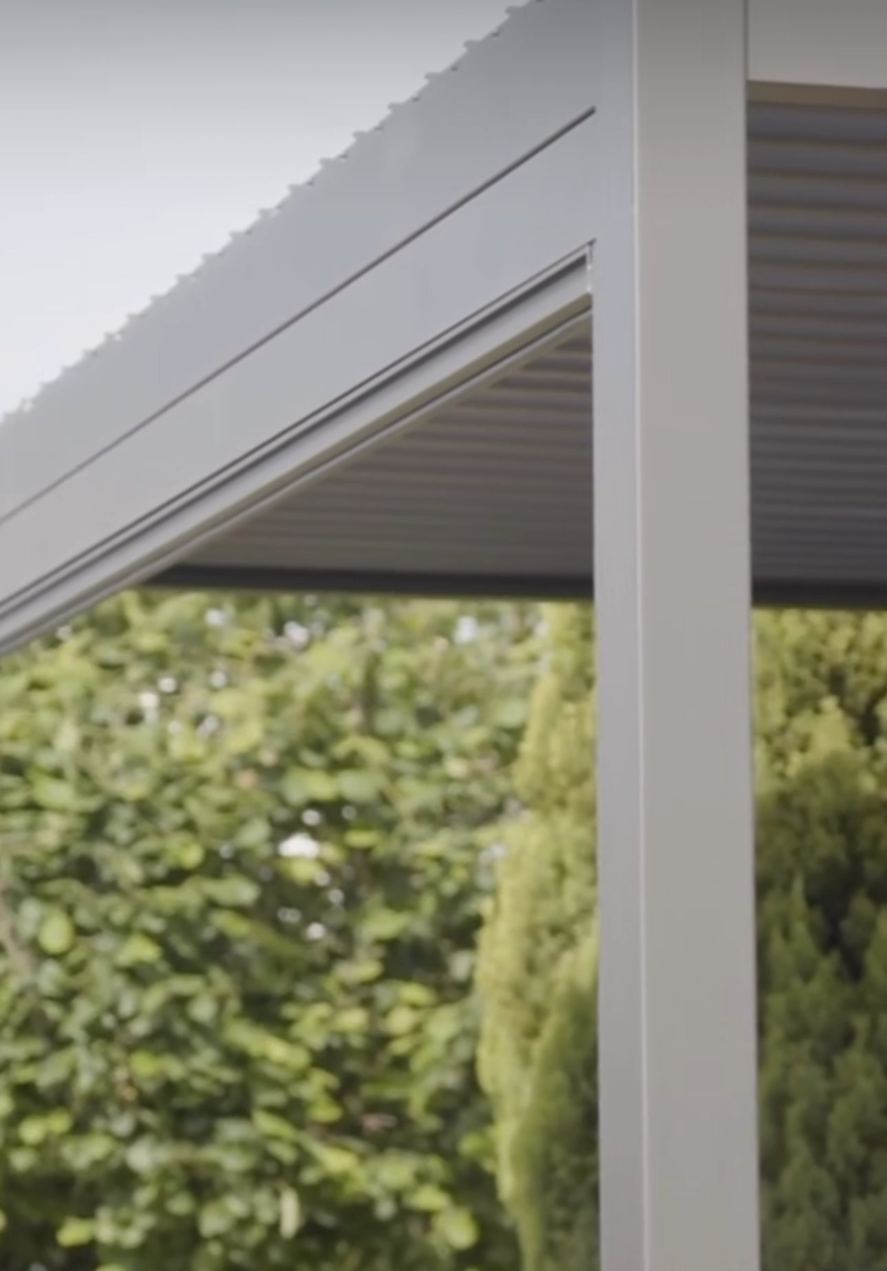 Titan 8m x 3.6m Rectangular Aluminium Pergola