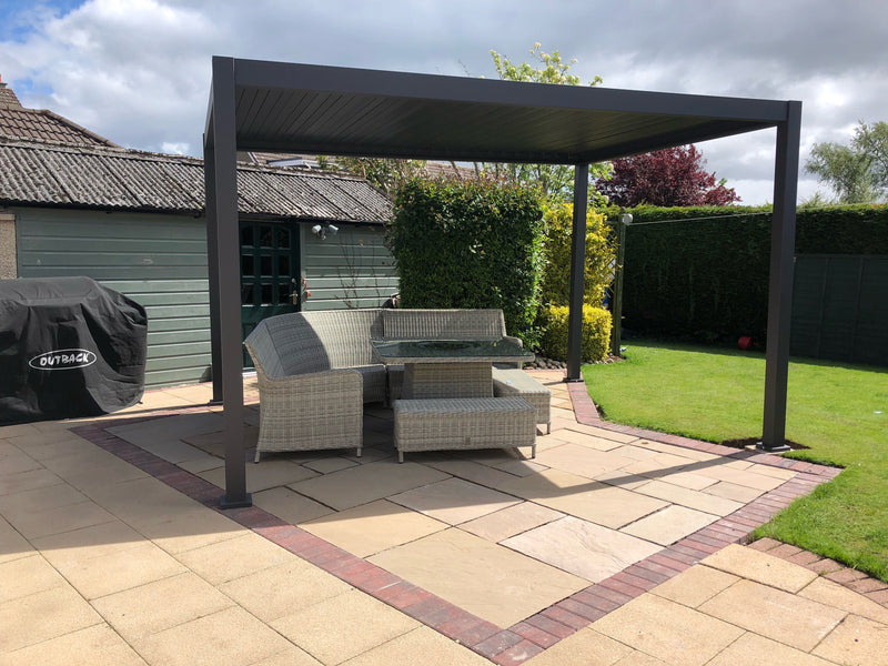 Load image into Gallery viewer, Titan 4m x 3.6m Aluminium Pergola | New Model | Assembly Option
