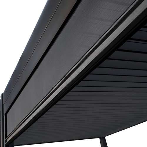 Pull Down Screen for Titan 3.6m Pergolas - Grey